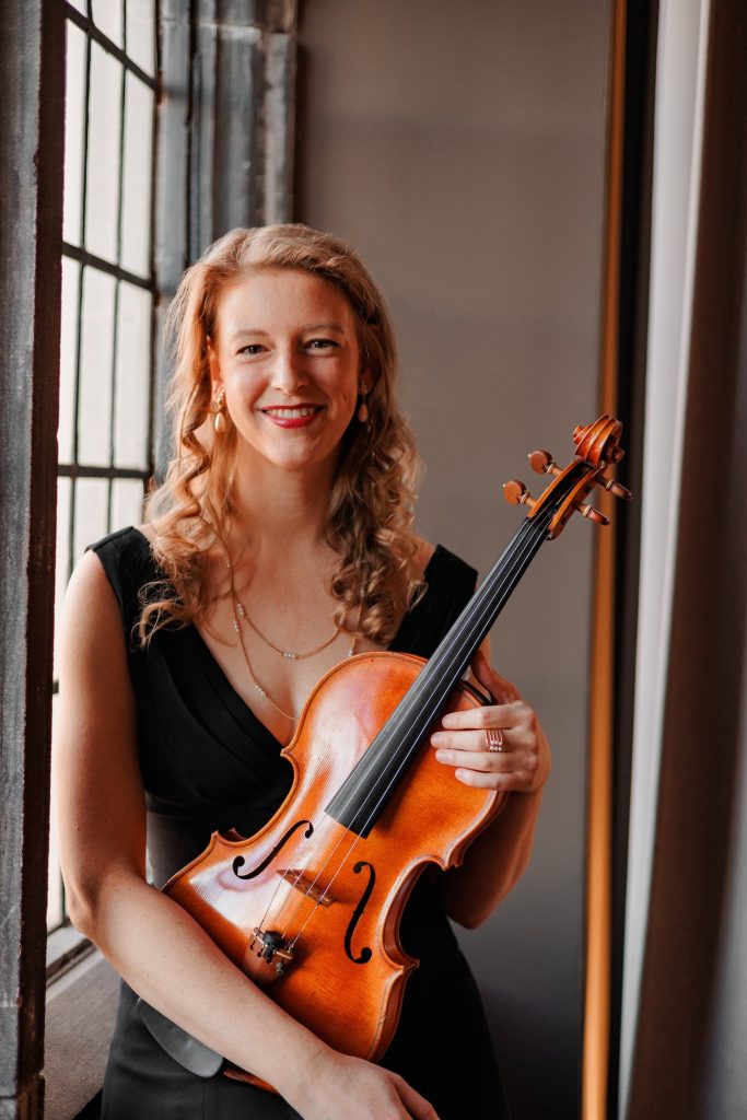 Violist Erica Zappia